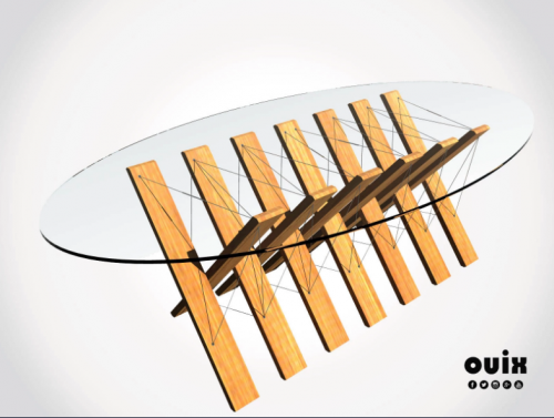 Archisio - Ouix - Progetto Tavolo riunioni