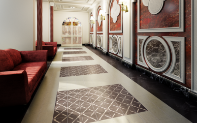 Archisio - Pavimenti Fogazza - Progetto Lobbies