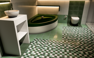 Archisio - Pavimenti Fogazza - Progetto Bagni moderni