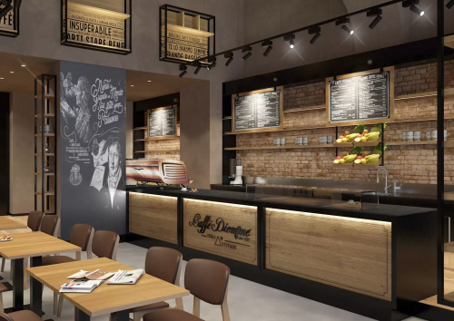 Archisio - Dwaa - Progetto Caff diemme italian attitude