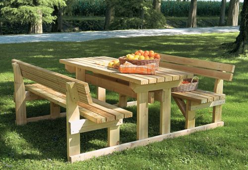 Archisio - Alce srl - Progetto Mobili da giardino e arredo urbano