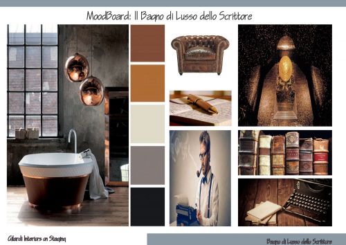 Archisio - Gilardi Interiors On Staging - Progetto Comobagno di lusso dello scrittoreprogetto interior