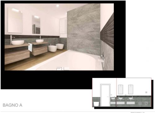 Archisio - Andrea Lazzaro - Progetto Ambienti bagno