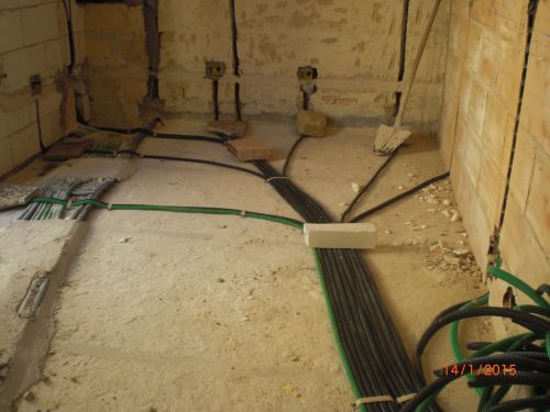 Archisio - Michele Gallo - Progetto Impianto sottotraccio per unit abitativa