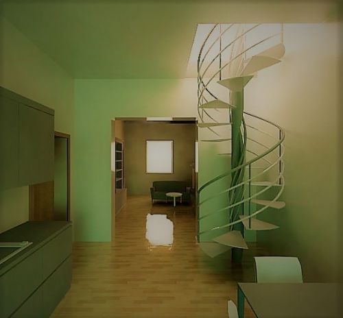 Archisio - Antonina Cremona - Progetto Ristrutturazione di unabitazione con restituzione grafica in 3d