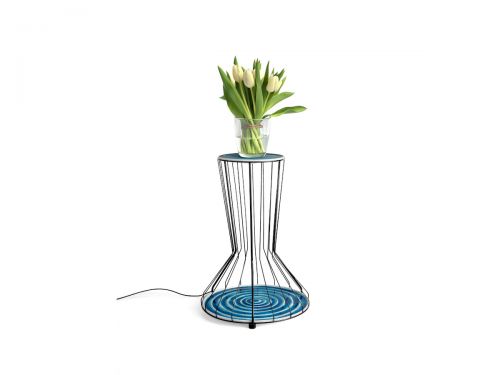 Archisio - Engi srl - Progetto Lampada da terra tavolino luminoso