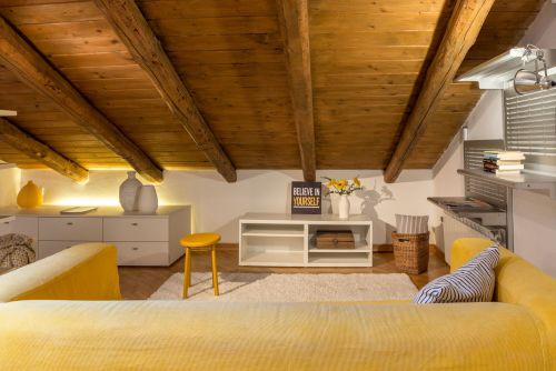 Archisio - Dettagli Home Staging Silvia Marcheselli - Progetto Mansarda in casolare antico nei dintorni di bologna