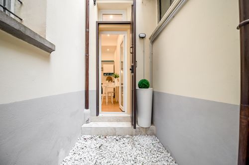 Archisio - Dettagli Home Staging Silvia Marcheselli - Progetto Piccolo monolocale nel centro storico di bologna