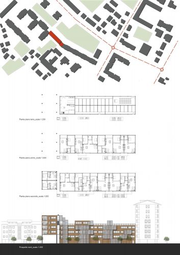 Archisio - Antonio Dagostino - Progetto Social housing ps