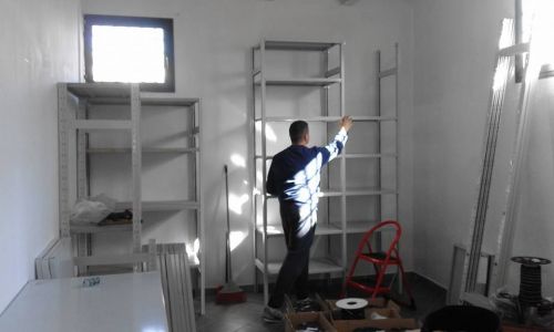 Archisio - Traslochi Novoli - Progetto Montaggio scaffalature