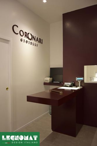 Archisio - Legnomat Arredamenti Su Misura - Progetto Arredo per gioielleria