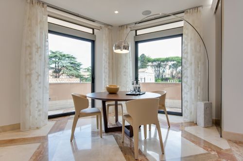 Archisio - Gruppo Castaldi - Progetto My eternity - porgettazione e ristrutturazione attico di lusso a roma - piazza barberini