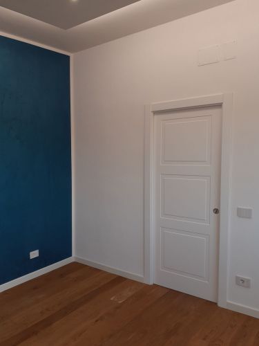 Archisio - Mani Srl Ristrutturazini - Progetto Realizzazione open space appartamento in roma con applicazione decorativo fili di seta giorgio graesan