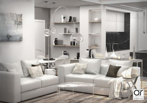 Archisio - Roma Patrizio - Progetto Progetto residenziale mq80 roma tomba di nerone 2019 renderings