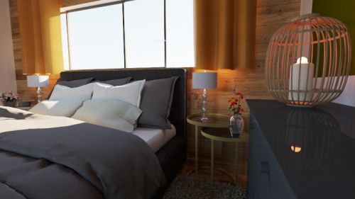 Archisio - Lostlakedesign - Progetto Camera matrimoniale