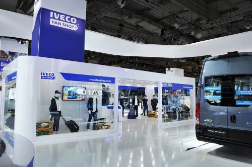 Archisio - Carmadesign srl - Progetto Iveco ehibition iaa commercial vehicles