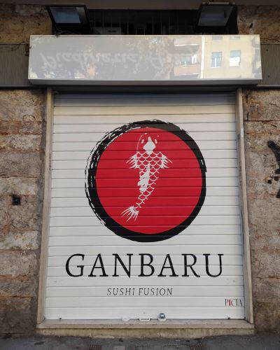 Archisio - Picta Decorazioni Artistiche - Progetto Saracinesca locale