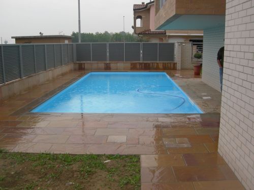 Archisio - Bertoli Piscine - Progetto Piscina rettangolare a skimmer