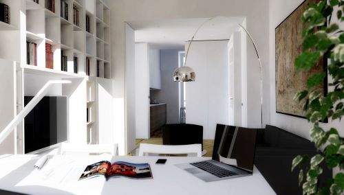 Archisio - Luca Riperto Architetto - Progetto Living in torino - 2018