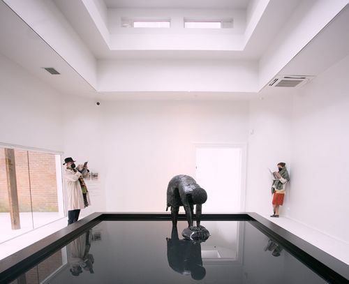 Archisio - Forme Dacqua - Progetto Fontana a specchio - padiglione usa biennale arte 2022