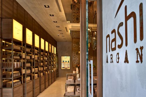 Archisio - Franco Monti - Progetto Nashi argan store