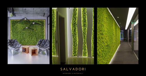 Archisio - Art Parquet - Progetto Giardino verticale stabilizzato da interno