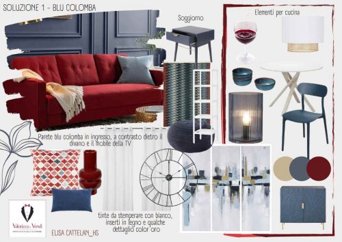 Archisio - Elisa Cattelan - Progetto Moodboards colore