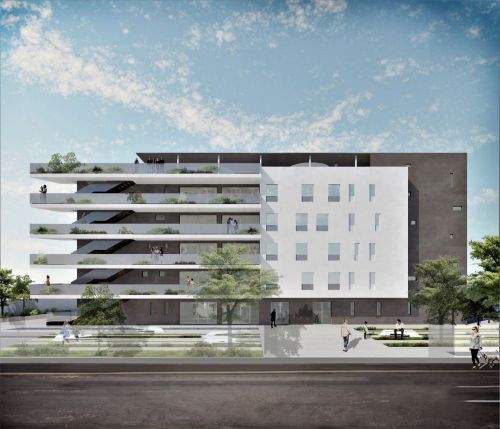 Archisio - Gianluigi Sylos Labini - Smn Architetti - Progetto Residenza sanitaria assistenziale in viale pasteur Bari