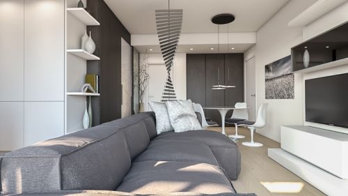 Archisio - Red Architecture - Progetto Studio apartment portello