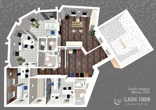 Archisio - Claudia Fardin - Progetto Mediacal office