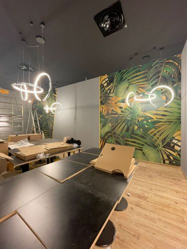 Archisio - Paola Illuminazione - Progetto Illuminazione per una splendida pizzeria