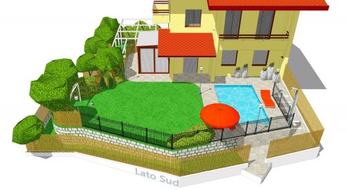 Archisio - Luca Righetto - Progetto Progettazione giardini varese busto arsizio Piano A e piano B