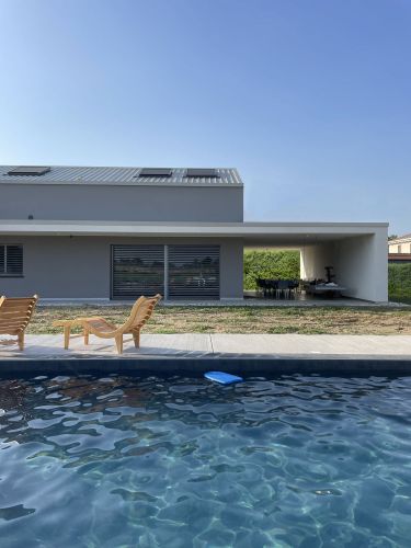 Archisio - Antonio Cacurio - Progetto Villa sr a mira venezia studio cacurio