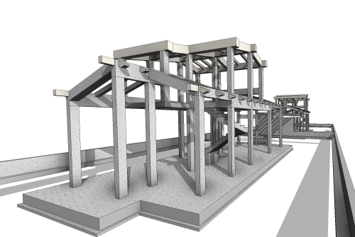 Archisio - Studio Di Ingegneria E Architettura Agm - Progetto Porgettazione bim strutturale di villetta monofamiliare