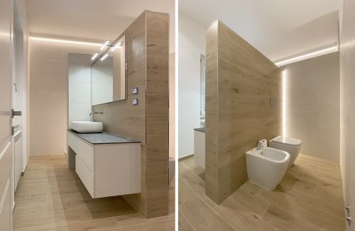 Archisio - Roberto Coronati Architetto - Parliamo Di Interni - Progetto Bagno contemporaneo