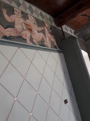 Archisio - Gianni Giovanni Villa - Progetto Decoro sala padronale particolare