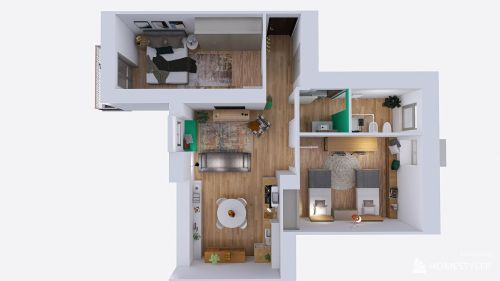 Archisio - Georgia Lo Iacono - Progetto Rendering 3d di una mansarda da ristrutturareLasciami sognare