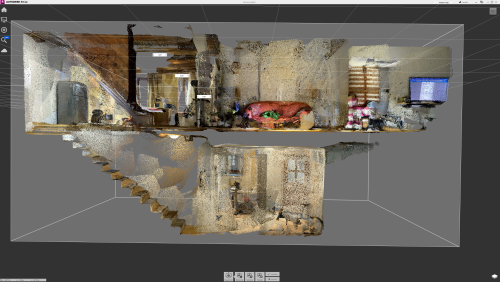 Archisio - Andrea Daguanno - Progetto Rilievo con laser scanner di unabitazione situata nel centro storico