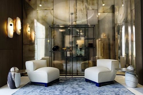 Archisio - Fz Luxury srl - Progetto Boiserie alpacca