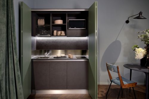 Archisio - Minicucine - Progetto Progetto mini cucine su misura per boutique hotel agora torino