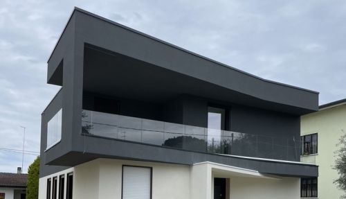 Archisio - Antonio Cacurio - Progetto Villa mt a mogliano veneto - vicenza studio cacurio