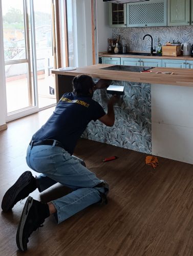 Archisio - Mani Srl Ristrutturazini - Progetto Ristrutturazione effettuata presso un appartamento sito in roma zona acilia