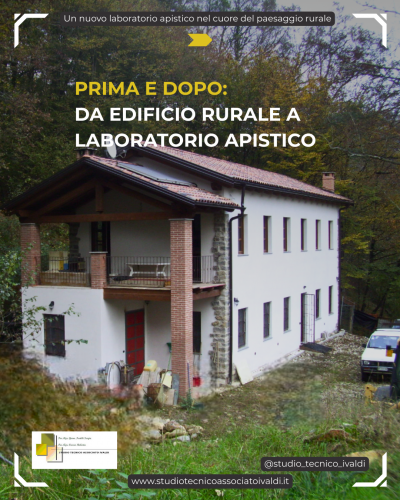 Archisio - Studio Tecnico Associato Ivaldi Carrer - Progetto Laboratorio apistico progetto di realizzazione
