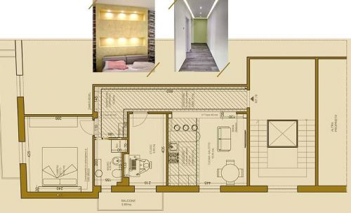 Archisio - Simona De Marco - Progetto Progetto di ristrutturazione appartamento