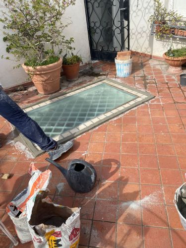 Archisio - Geometra Luigi Amato - Progetto Progettazione e direzione lavori impermeabilizzazione terrazzo impermeabilizzazione area intorno ai n2 lucernari