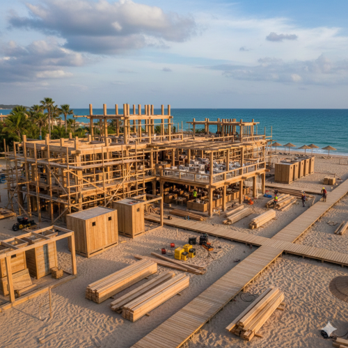 Archisio - Mg Engineering - Ing Giuseppe Muto - Progetto Realizzazione stabilimento balneare