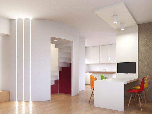 Archisio - Claudio Dagostino - Progetto Progettazione interior design di una casa residenziale