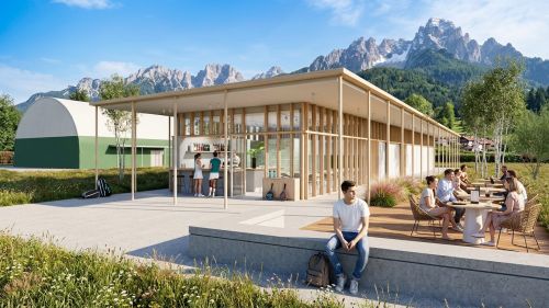 Archisio - Bortoluzzi Associati Enrico Bortoluzzi Architetto - Progetto Centro sportivo a belluno