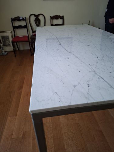 Archisio - Sadepa Marmi - Progetto Tavolo bianco carrara