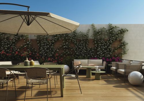 Archisio - Mam Interior Designer Render Artist - Progetto Outdoor project -un giardino in citt